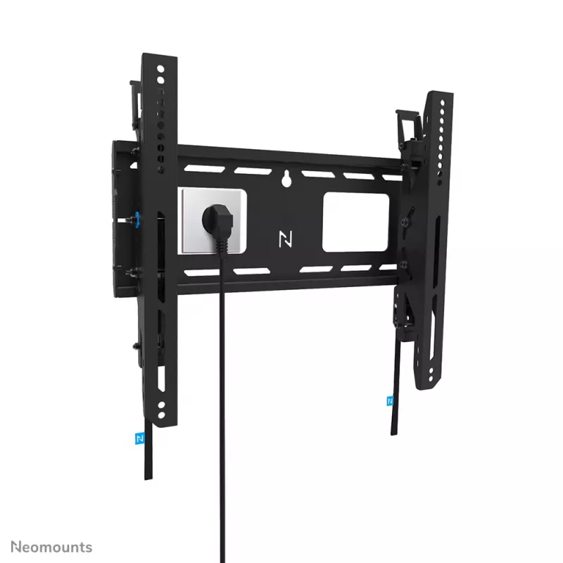 Neomounts WL35-750BL14 Schwerlast-Wandhalterung 42-75 Zoll - neigbar - abschließbar - schnelle Installation - TÜV