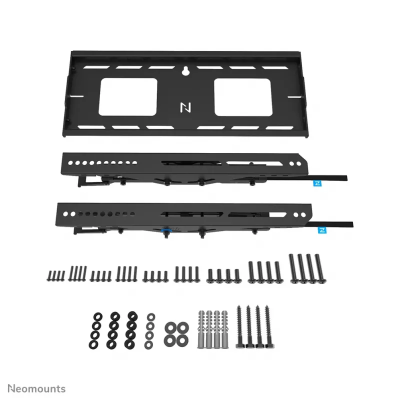 Neomounts WL35-750BL14 Schwerlast-Wandhalterung 42-75 Zoll - neigbar - abschließbar - schnelle Installation - TÜV