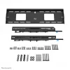 Neomounts WL35-750BL16 Schwerlast-Wandhalterung 42-86 Zoll - neigbar - abschließbar - schnelle Installation - TÜV