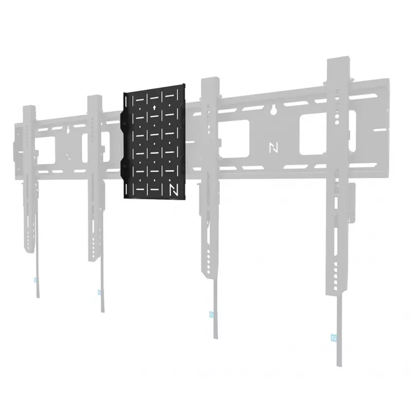 Neomounts AWL05-750BL AV-Hardware-Rack - universal, AV-Rack, Wand, 10 kg, Schwarz, Stahl, 204 mm