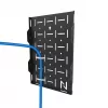 Neomounts AWL05-750BL AV-Hardware-Rack - universal, AV-Rack, Wand, 10 kg, Schwarz, Stahl, 204 mm