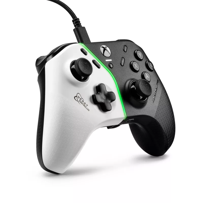 Thrustmaster H.E.A.R.T. Schwarz, White USB Gamepad PC, Xbox One, Xbox One S, Xbox One X