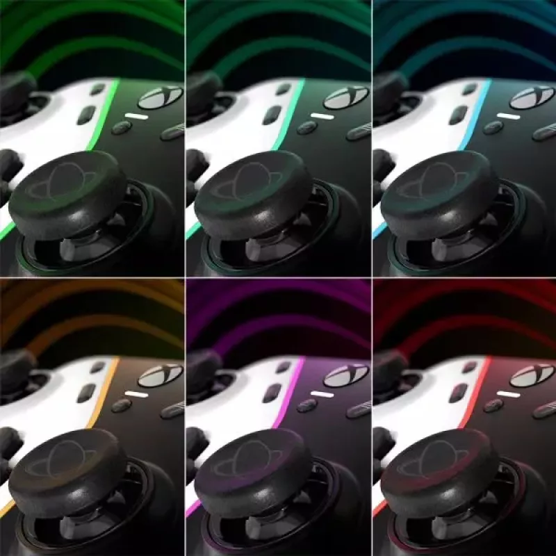 Thrustmaster H.E.A.R.T. Schwarz, White USB Gamepad PC, Xbox One, Xbox One S, Xbox One X