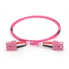 DIGITUS Glasfaser-Patchkabel, SC auf SC Multimode OM4 – 50/125 µm, Duplex, Farbe RAL4003, Länge 3 m