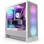 NZXT CPU Gehäuse H7 Flow 2024 RGB Mid Tower Airflow ATX Weiß