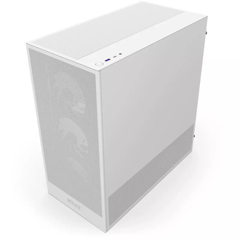 NZXT CPU Gehäuse H7 Flow 2024 RGB Mid Tower Airflow ATX Weiß
