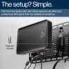 HP Poly Studio G62 Videokonferenzsystem mit Montageplatten-Kit