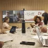 HP Poly Studio G62 Videokonferenzsystem mit Montageplatten-Kit