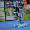 Pädagogisches Mikroskop Liscianigiochi Im A Genius 304-PL97388 — optisches Kinder-Set mit Vergrößerung zum Lernen