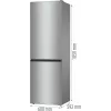 Gorenje NRK61CS2XL4 Freistehend 300 L Grau