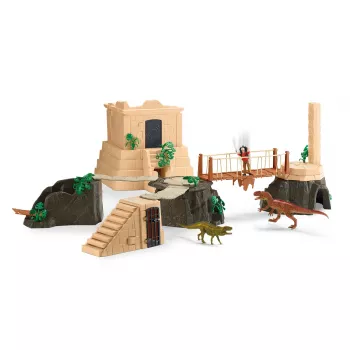 Action/Abenteuer Schleich Eroberung des Dino-Tempels Mega-Set Mehrfarbig