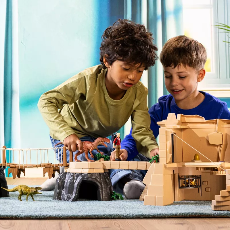 Action/Abenteuer Schleich Eroberung des Dino-Tempels Mega-Set Mehrfarbig