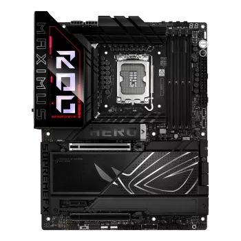 Motherboard ASUS ROG MAXIMUS Z890 HERO — Intel Z890, LGA 1851, ATX, DDR5, 4 DIMM, 6x M.2, Wi‑Fi 7, 2,5Gb LAN