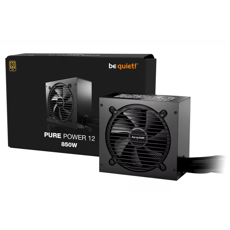 be quiet PURE POWER 12 850W Netzteil 20+4 pin ATX ATX Schwarz