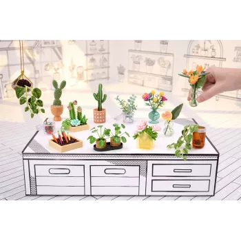 Miniverse - Make It Mini Botanicals, 8 Jahr(e), Mehrfarbig, Kunststoff