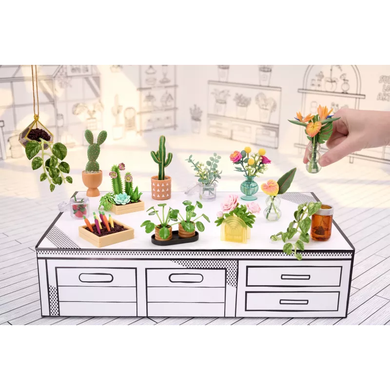 Miniverse - Make It Mini Botanicals, 8 Jahr(e), Mehrfarbig, Kunststoff