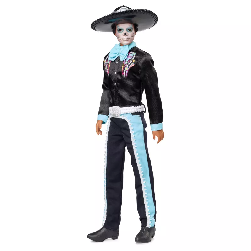 Modepuppe Mattel Barbie Ken Dia de Muertos Mehrfarbig 3+