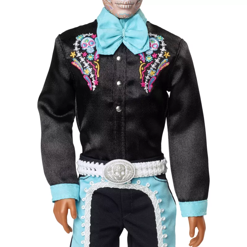 Modepuppe Mattel Barbie Ken Dia de Muertos Mehrfarbig 3+
