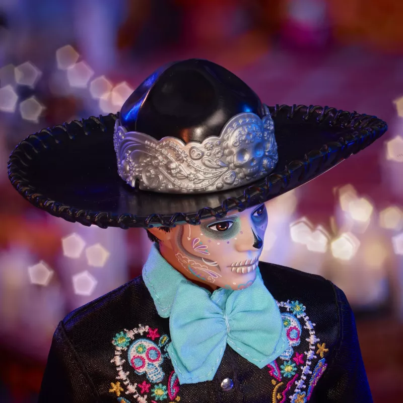Modepuppe Mattel Barbie Ken Dia de Muertos Mehrfarbig 3+