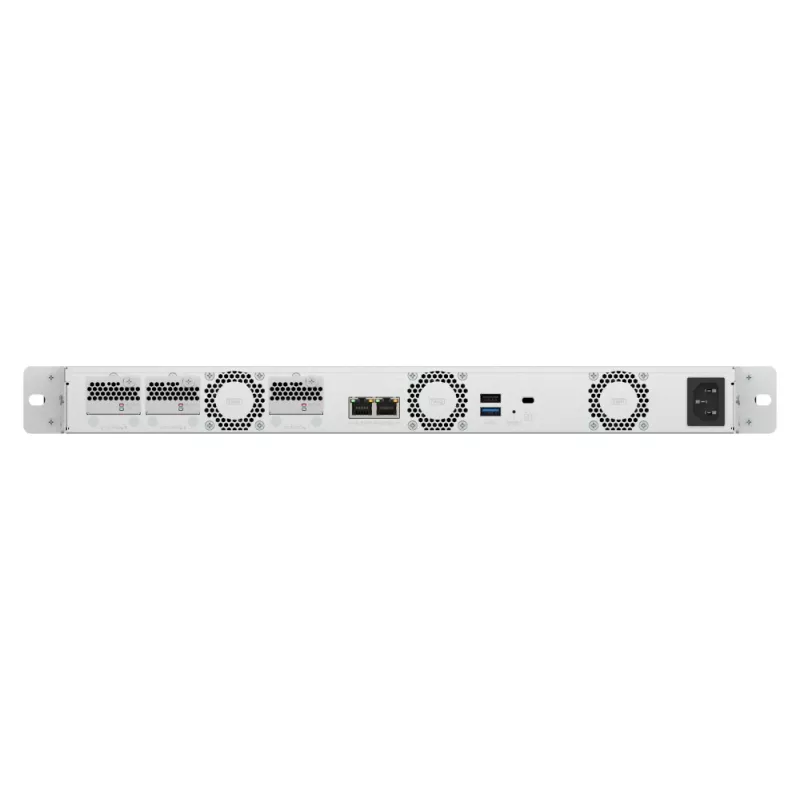 QNAP TS-h765eU NAS Rack (1U) Intel Atom® 8 GB DDR5 QuTS hero Schwarz, Grau
