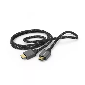 Hama 00205240 HDMI-Kabel 3 m HDMI Typ A (Standard) Schwarz, Grau