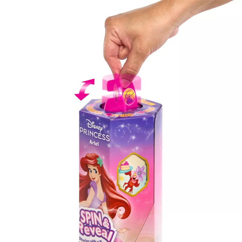Disney Princess Spin & Reveal Rapunzel Modepuppe & Accessoires mit 11 Überraschungen