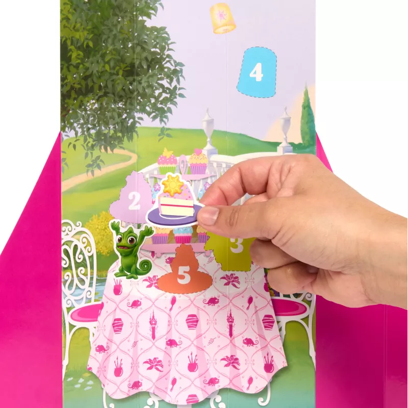 Disney Princess Spin & Reveal Rapunzel Modepuppe & Accessoires mit 11 Überraschungen