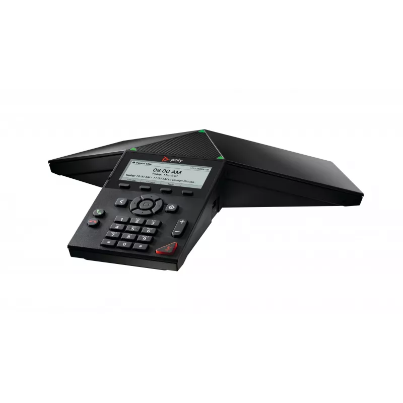 HP Poly Trio 8300 IP-Konferenztelefon mit PoE-Unterstützung, Schwarz