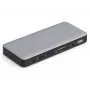 DIGITUS USB-C Dockingstation, 11-fach - 2x HDMI / DP / 2x USB-A 3.2 Gen 2 / USB-C 3.2 Gen 2 / GbE / SD / MicroSD / DC-Buchse - max. 150 Watt / 3,5 mm