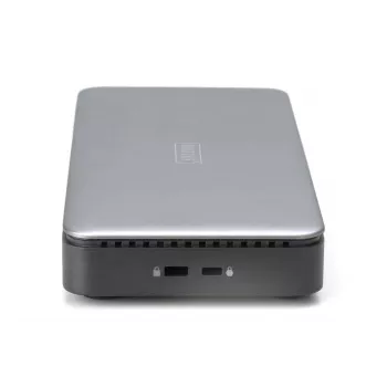 DIGITUS USB-C Dockingstation, 11-fach - 2x HDMI / DP / 2x USB-A 3.2 Gen 2 / USB-C 3.2 Gen 2 / GbE / SD / MicroSD / DC-Buchse - max. 150 Watt / 3,5 mm