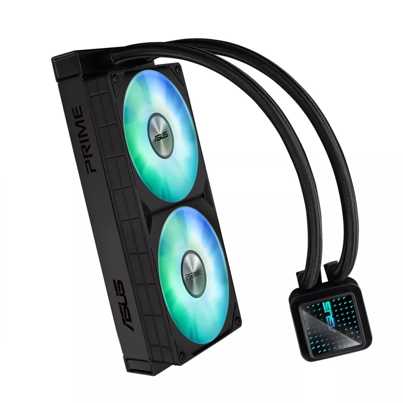 ASUS Prime LC 240 ARGB Computergehäuse All-in-One-Flüssigkeitskühler 12 cm Schwarz
