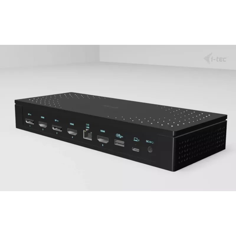 i-tec Universal 5x 4K/60Hz Display Dockingstation + Power Delivery 100W