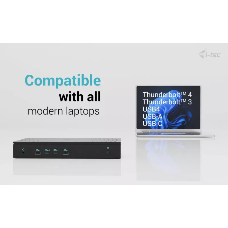i-tec Universal 5x 4K/60Hz Display Dockingstation + Power Delivery 100W