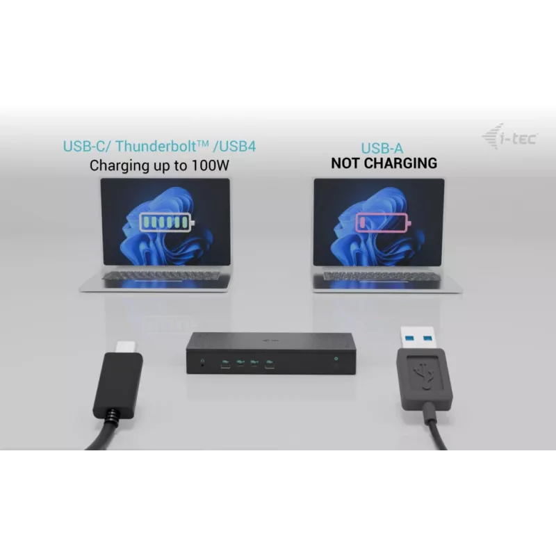 i-tec Universal 5x 4K/60Hz Display Dockingstation + Power Delivery 100W