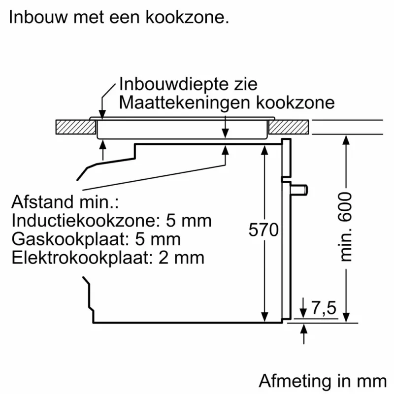 Bosch Serie 4 HQG572EB3 Backofen 71 L Schwarz