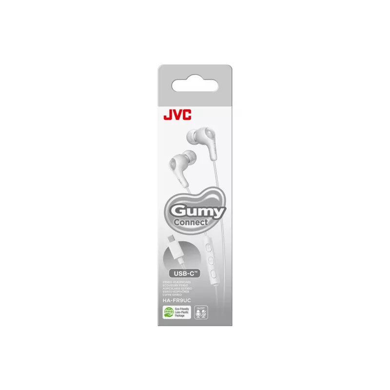 JVC HA-FR9UC Headset Kabelgebunden Im Ohr Anrufe/Musik USB Type-C Weiß