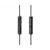Kabelgebundenes In-Ear-Headset JVC HA-FR9UC mit USB-C, 9,2-mm-Treiber, 5–22.000 Hz, Inline-Mikrofon und -Steuerung, 1,2 m Kabel, schwarz