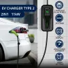 Mobiles EV-Ladegerät QOLTEC 52467 Typ 2, 11 kW, 3-phasig
