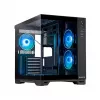 Chieftec Visio GM-30B-TG-OP Schwarz Tempered Glass x 2 Cube Schwarz
