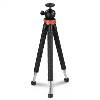 Hama Traveller Pro Stativ Smartphone/Action-Kamera 3 Beine Schwarz, Rot