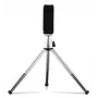Hama Fancy 2in1 Mini-Stativ für Handy & Kamera (¼), Reisestativ, 16 cm, silber
