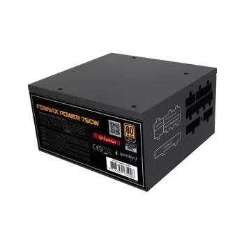 Netzteil GEMBIRD Fornax Power 750W ATX 80 PLUS Gold modular 12 cm Lüfter EPS 4+4pin PCIe 6+2pin SATA-Anschlüsse