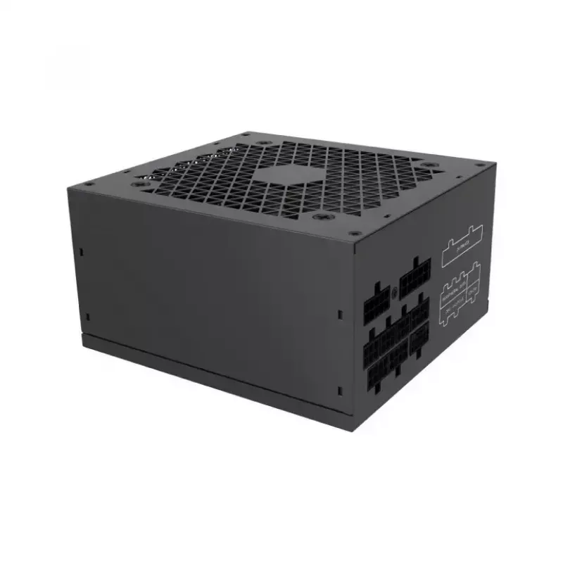 Netzteil GEMBIRD Fornax Power 750W ATX 80 PLUS Gold modular 12 cm Lüfter EPS 4+4pin PCIe 6+2pin SATA-Anschlüsse