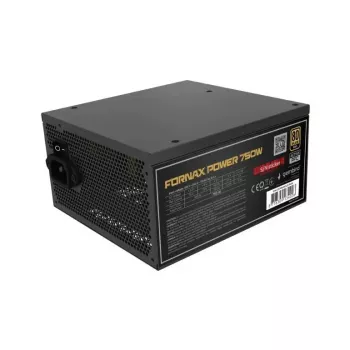 Netzteil GEMBIRD Fornax Power 750W ATX 80 PLUS Gold modular 12 cm Lüfter EPS 4+4pin PCIe 6+2pin SATA-Anschlüsse