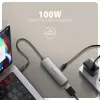 Axagon RVC-HI8KPD, USB-C -> HDMI 2.1 Adapter, 8K/60Hz, 4K/144Hz, HDR10+, PD100W