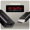Axagon RVD-HI20N DisplayPort -> HDMI 2.0b Adapter, 4K/60Hz