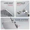 Axagon STND-LR Aluminiumständer mit 360°-Drehung für Laptops 10 inch–17,3 inch. Verstellbare Höhe und Neigung.