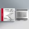 Axagon STND-LR Aluminiumständer mit 360°-Drehung für Laptops 10 inch–17,3 inch. Verstellbare Höhe und Neigung.