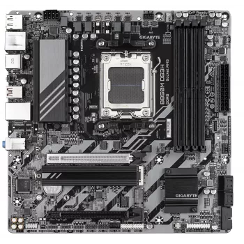 GIGABYTE B850M DS3H Mainboard - AMD Ryzen 9000 Series CPUs, 16+2+2 Phasen Digital VRM, bis zu 8200MHz DDR5 (OC), 1xPCIe 5.0 + 1xPCIe 4.0 M.2, 2.5 LAN, USB 3.2 Gen 2