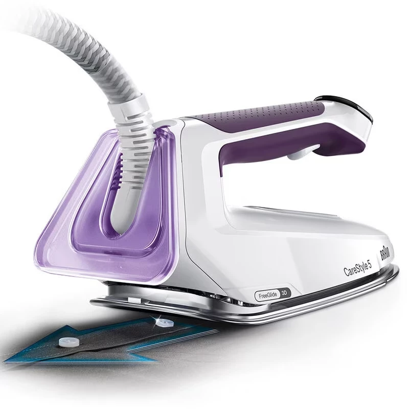 Braun CareStyle 5 IS5247VI 2400 W 2 L EloxalPlus-Bügelsohle Violett, Weiß